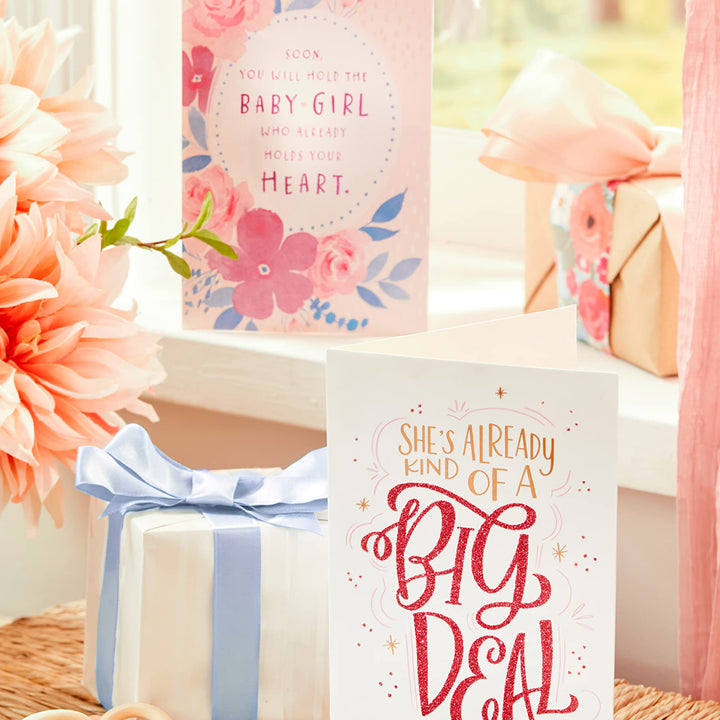 American Greetings Baby Shower Card for Girl (Haven't Met Her Yet)