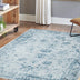 Unique Loom Sofia Collection Area Rug - Casino (2' 2" x 3' 1" Rectangle, Light Blue/ Ivory)