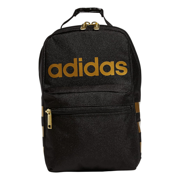 adidas Unisex-Adult Santiago 2 Insulated Lunch Bag Black/Gold Metallic One Size