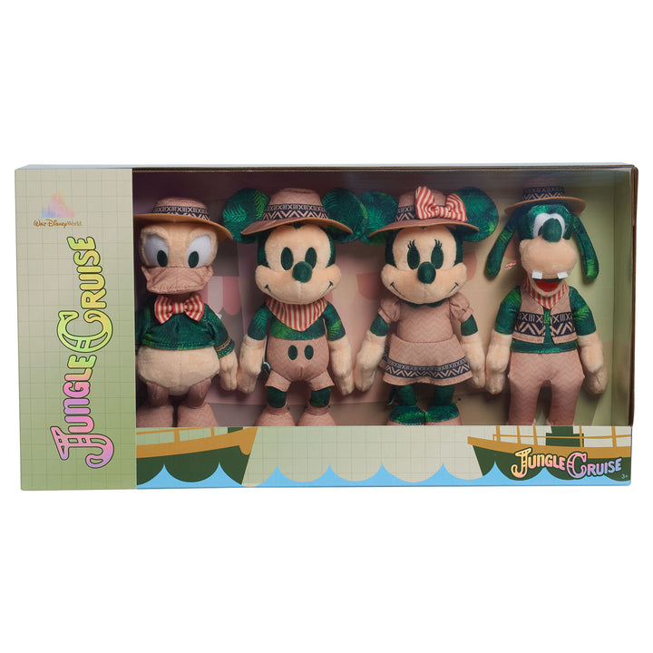 Walt Disney World 50th Anniversary Celebration Jungle Cruise Collectible Plush, Limited Edition 9-Inch Commemorative Plush, Officially Licensed Kids Toys for Ages 3 Up,  Exclusive