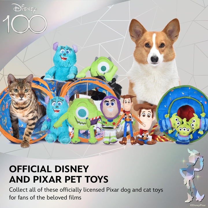 Disney for Pets Pixars Monsters, Inc. Rope Pet Toy, 12in | Disney Pixar Dog Toys | Rope Tug Toy for Dogs Inspired by Mike and Sulley from Pixars Monsters, Inc.