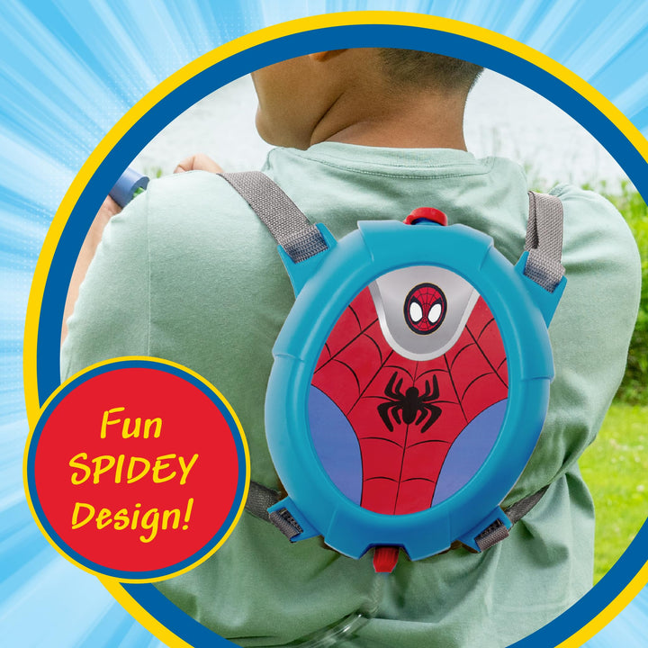 Spiderman Water Backpack Water Toy, Outdoor Water Blaster for Kids Spiderman