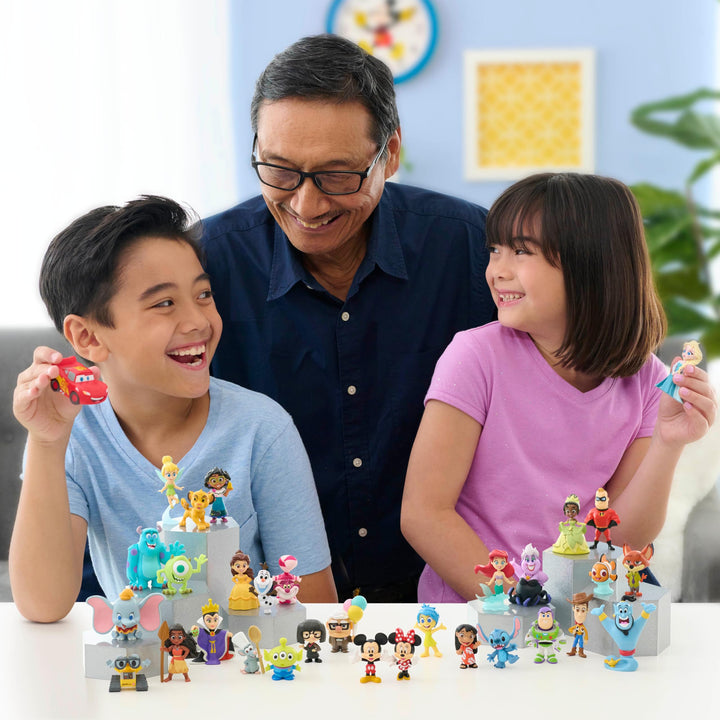 Disney100 Years of Being By Your Side, Limited Edition 8-piece Figure Set, Kids Toys for Ages 3 Up by Just Play