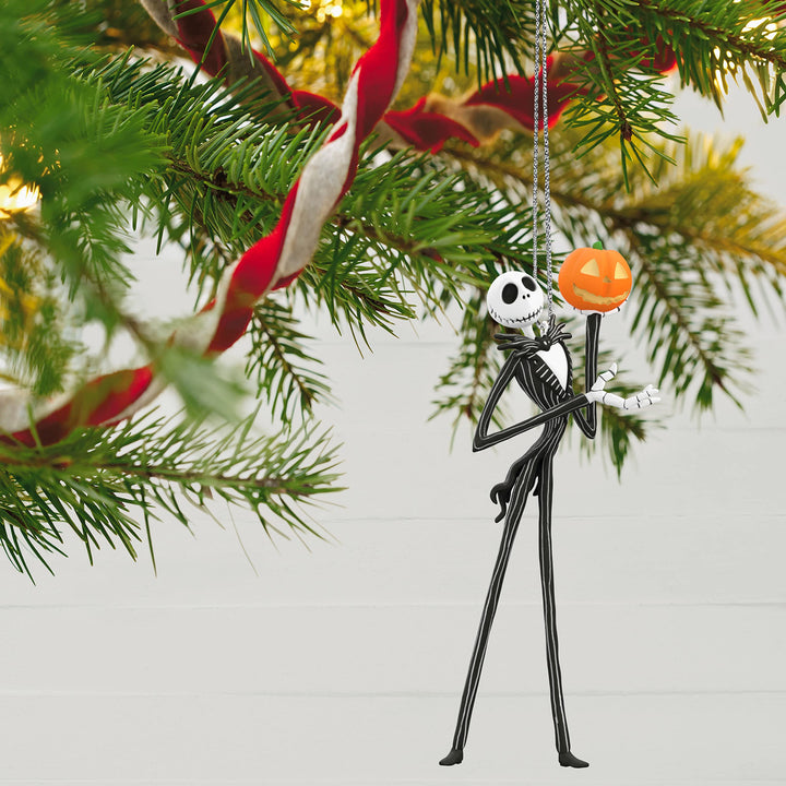 Hallmark Keepsake Halloween Ornament 2023, Disney Tim Burton's The Nightmare Before Christmas Citizens of Halloween Town, Set of 5, Gifts for Disney Fans Nbc Halloween Set