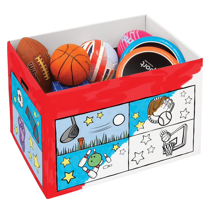 Bankers Box At Play Color in Sports Toy Box