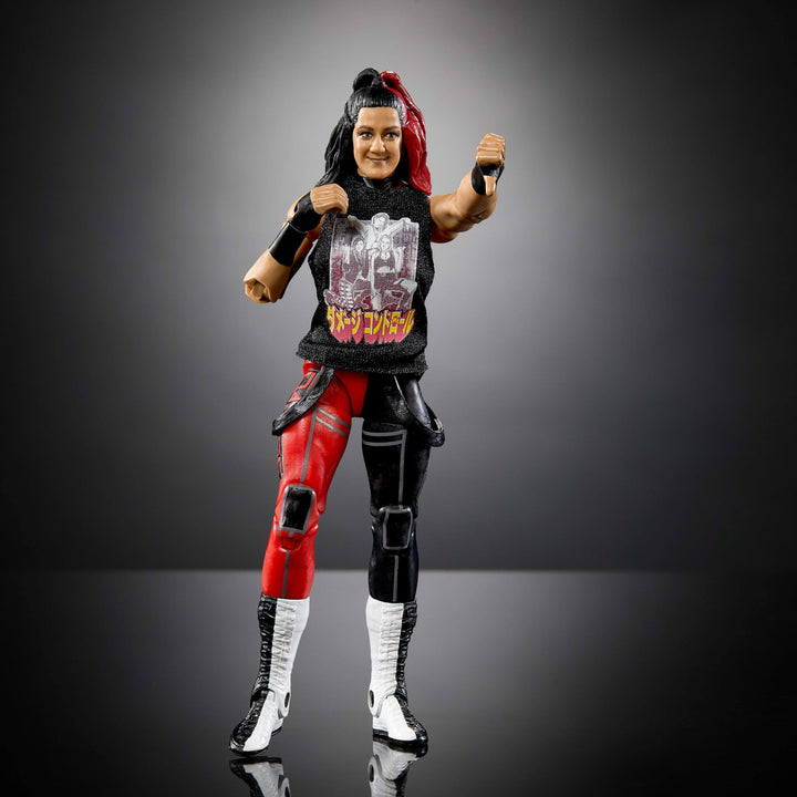 Mattel WWE Elite Collection Action Figure & Accessories, Series #109 Bayley 6-inch Collectible with 25 Articulation Points & Swappable Hands