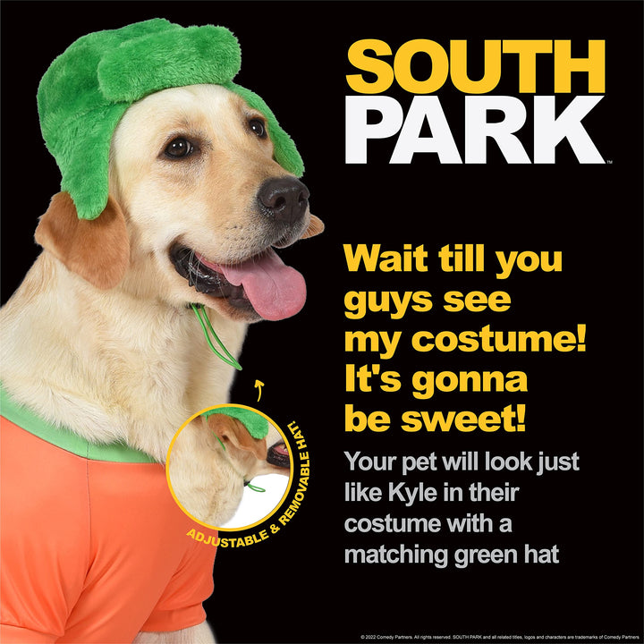 Halloween Kyle Costume - 2XL | South Park Halloween Costumes for Dogs, Funny Dog Costumes | Officially Licensed South Park Dog Halloween Costume XX-Large