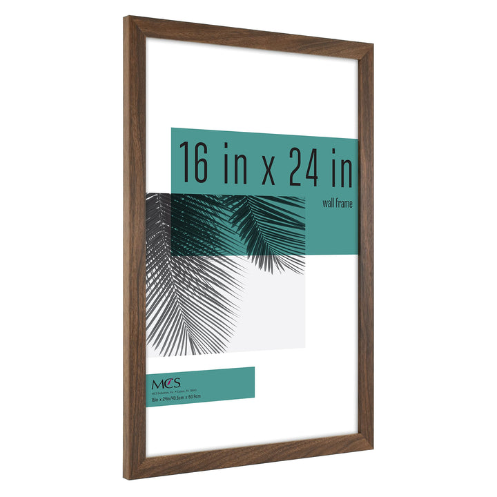 MCS Studio Gallery 20x27 Poster Frame Black Woodgrain, Vertical & Horizontal Wall Hanging Large Picture Frame for Photos, Posters & Art Prints (1-Pack) 1-Pack 20x27 - Select