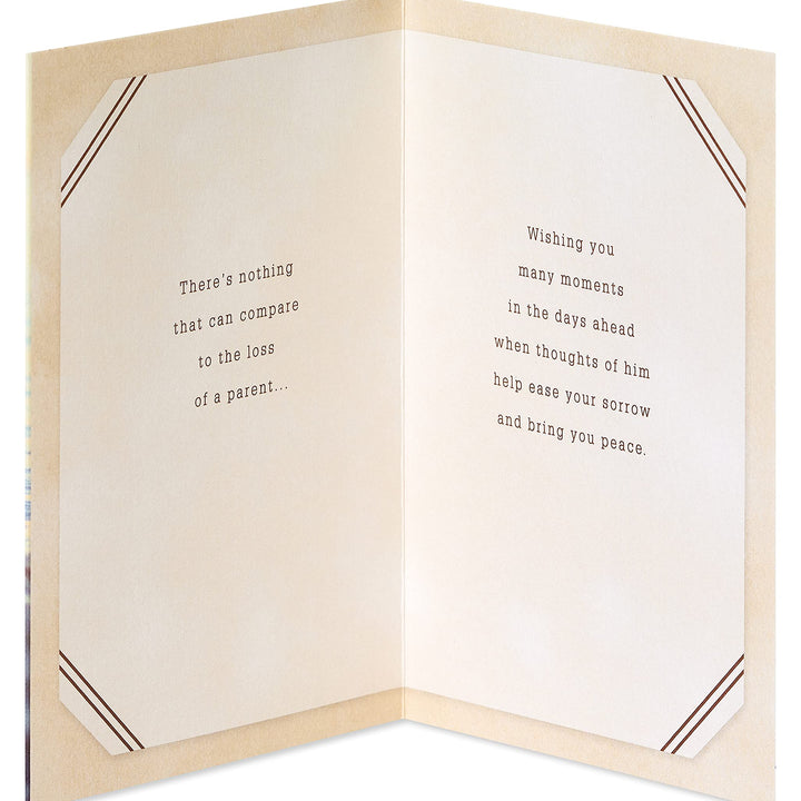 American Greetings Sympathy Card for Loss of Father (Nothing Can Compare)