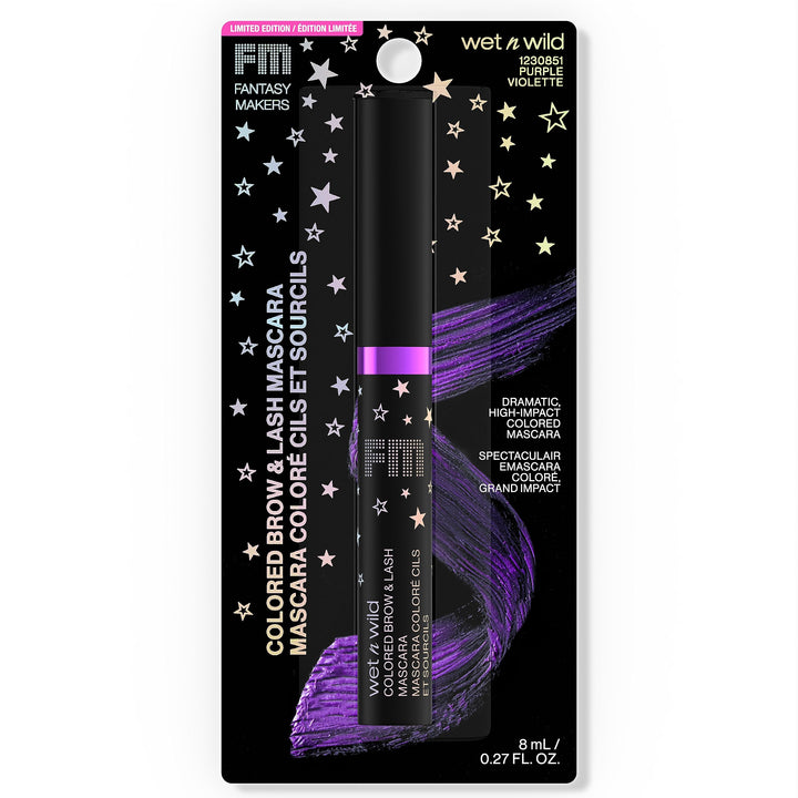 wet n wild Halloween Fantasy Makers Colored Brow & Lash Mascara - Purple 1 Count (Pack of 1)