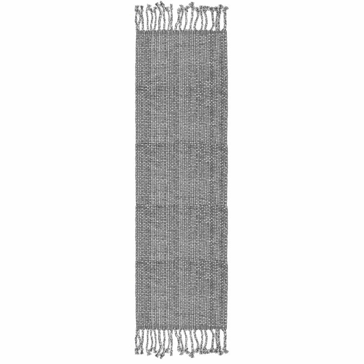 100% Cotton Table Runner for Dining Room Tables Rectangle Two Tone Woven Fabric 72" x 13" Soft Durable Table Runner, Gray