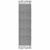 100% Cotton Table Runner for Dining Room Tables Rectangle Two Tone Woven Fabric 72" x 13" Soft Durable Table Runner, Gray