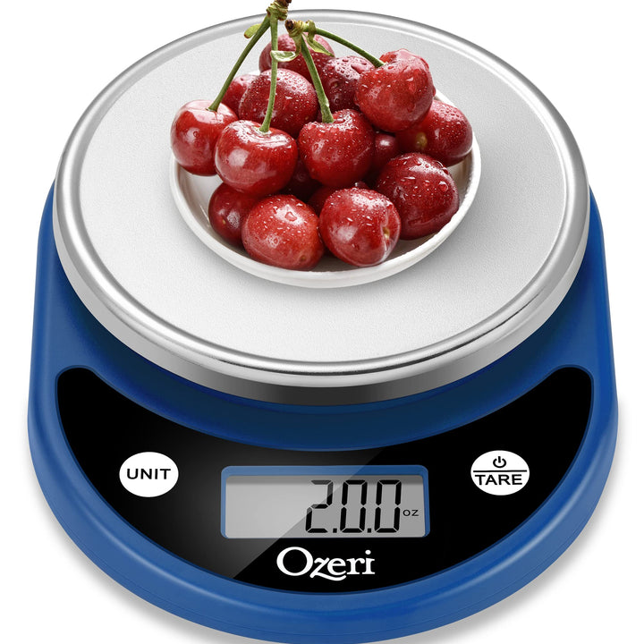 Ozeri Pronto Digital Multifunction Kitchen and Food Scale,Classic Blue