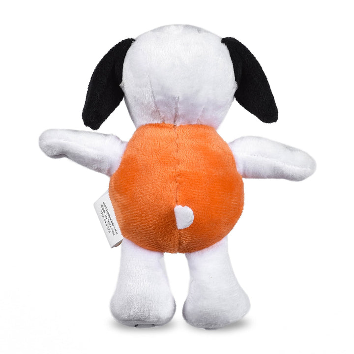 Peanuts 6” Snoopy Pumpkin Squeaker Pet Toy Halloween Snoopy Squeaky Pet Toy | Peanuts Dog Toys, Snoopy for Pets, Snoopy Jack-o-Lantern Toys for Dogs (FF21733) 6 Inch