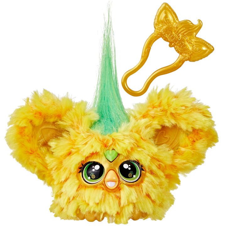 Furby Furblets Loo-Lay Mini Friend, 45+ Sounds & Music, Speaks Only Furbish, Electronic Plush Toys for 6 Year Olds & Up, Multicolor Loo-lay (Gamer Music)