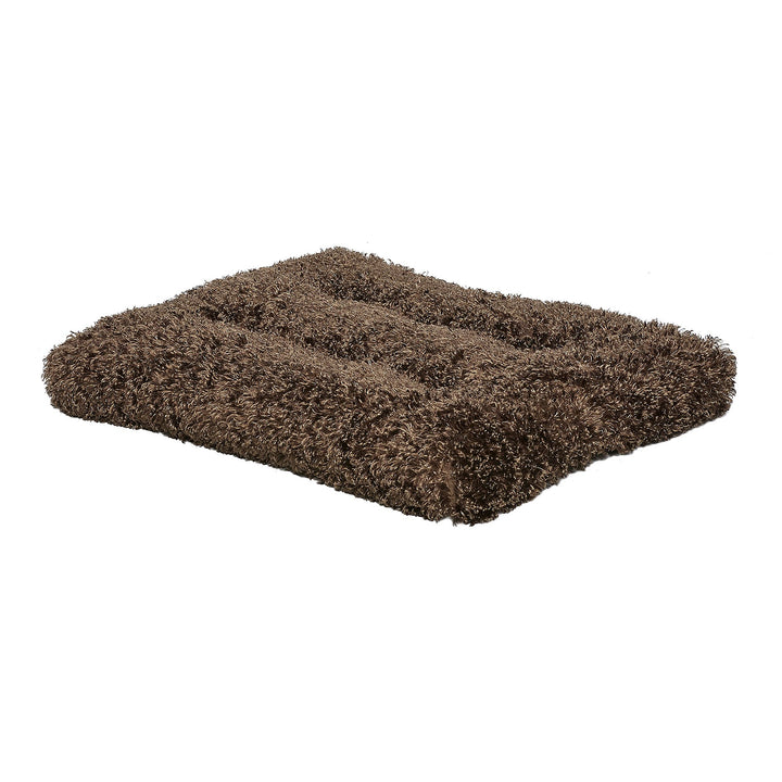 Midwest Homes for Pets Deluxe Dog Beds | Super Plush Dog & Cat Beds Ideal for Dog Crates | Machine Wash & Dryer Friendly, 1-Year Warranty, Cocoa, 36-Inch 35.0"L x 23.0"W x 3.0"Th