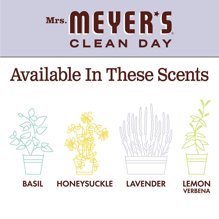 MRS. MEYER'S CLEAN DAY Room and Air Freshener Spray, Non-Aerosol Spray Bottle Infused with Essential Oils, Lemon Verbena, 8 fl. oz - Pack of 3 8 Fl Oz (Pack of 3)