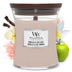 WoodWick Medium Hourglass Candle, Vanilla Sea Salt - Premium Soy Blend Wax, Pluswick Innovation Wood Wick, Made in USA Vanilla & Sea Salt