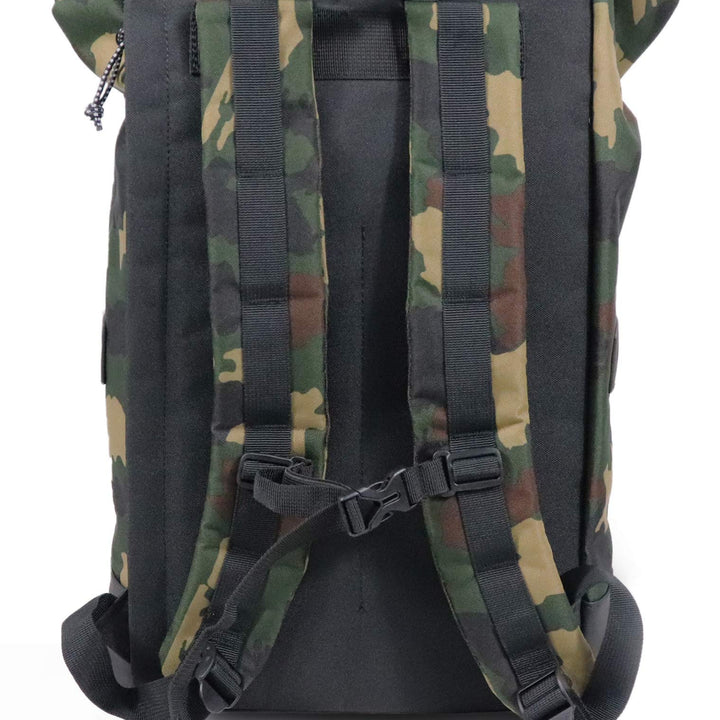 X RAY Canvas Rucksack Backpack Travel Overnight Weekend Bag for Men Women W/Capacity Adjustable 19L & Fits 15.6 Inch Laptop One Size Camo/Black