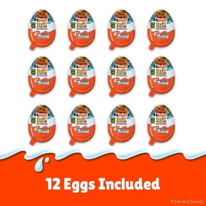 Kinder Joy Halloween Eggs, 0.7 Oz., 12 Ct.