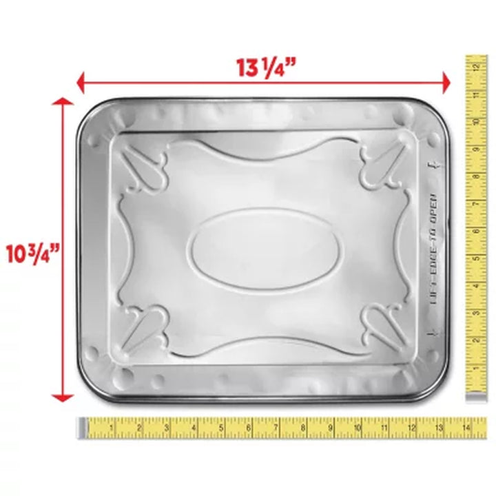 Member'S Mark Aluminum Steam Table Lids, Half Size 36 Ct.