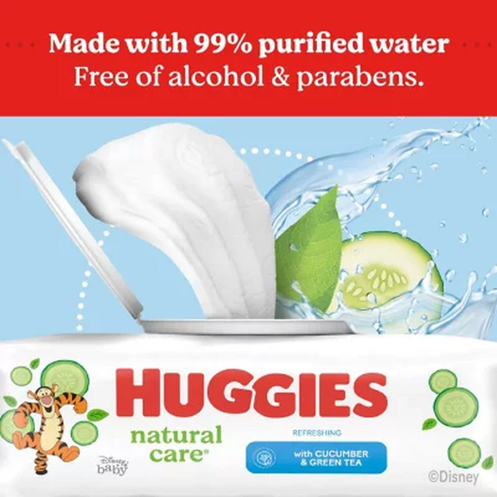 Huggies Natural Care, Refreshing Clean Baby Wipes, 17 Packs 1088 Ct.