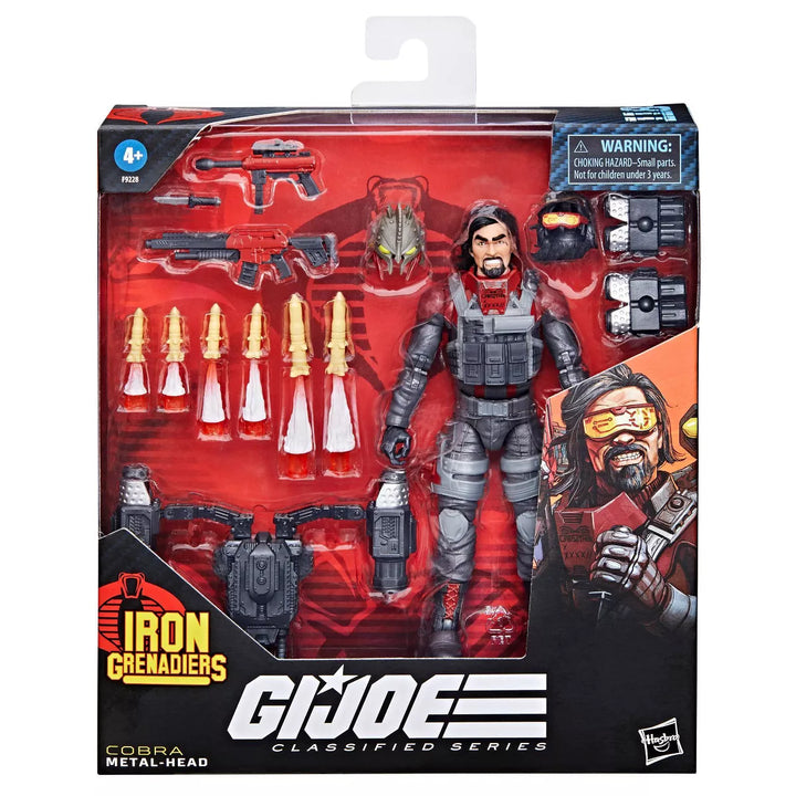 G.I. Joe Iron Grenadier Metal-Head Classified Series Action Figure