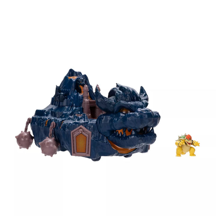 Nintendo the Super Mario Bros. Movie Bowser'S Island Castle Action Figure Playset