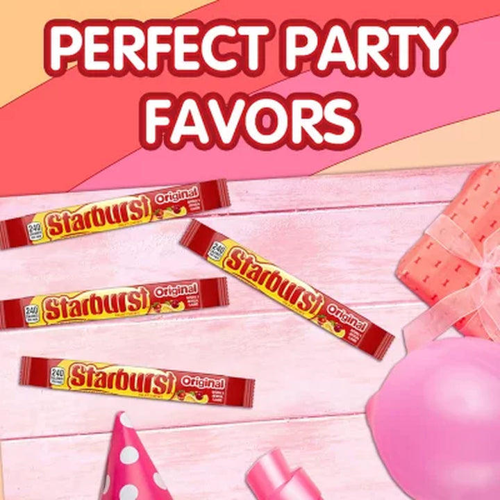 Starburst Original Fruity Chewy Candy, Full Size, 2.07 Oz., 36 Ct.