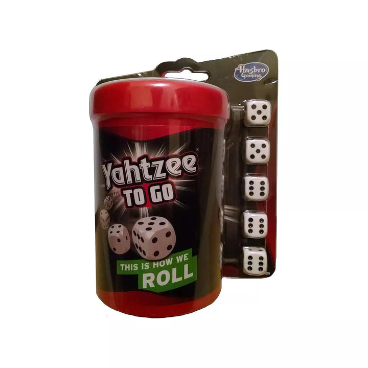 Hasbro Yahtzee to Go Travel Game - Great for Planes, Cars and Whenever You Are on the Go!