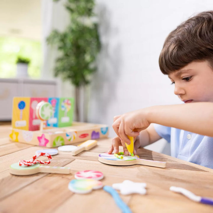 Melissa & Doug Wooden Lollipop Play Set