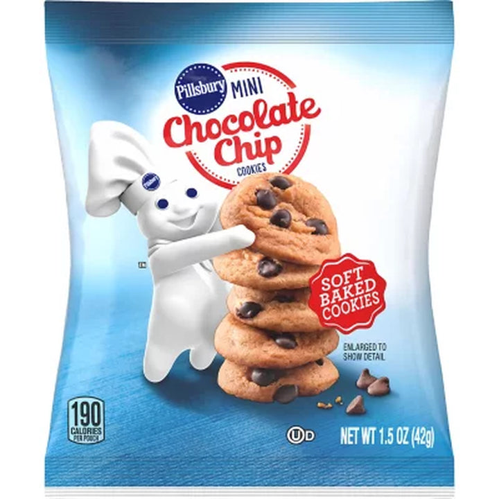 Pillsbury Soft Baked Mini Chocolate Chip Cookies, 1.5 Oz., 28 Pk.