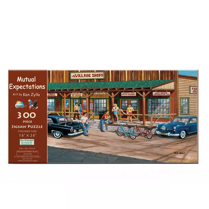 Sunsout Mutual Expectations 300 Pc Jigsaw Puzzle 39935