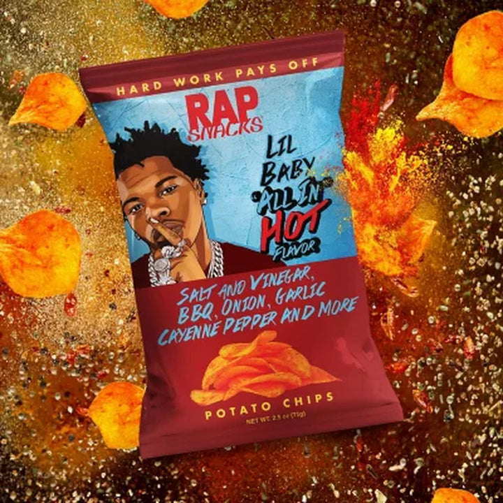 Rap Snacks Hot Variety Pack Chips, 2.5 Oz., 13 Pk.