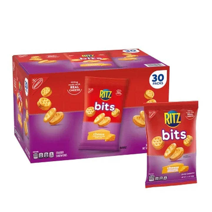 RITZ Bits Cheese Sandwich Crackers (1.5 Oz., 30 Pk.)