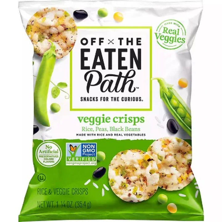 Off the Eaten Path Veggie Crisps Mix Flavor Variety Pack 1.25 Oz., 26 Ct.