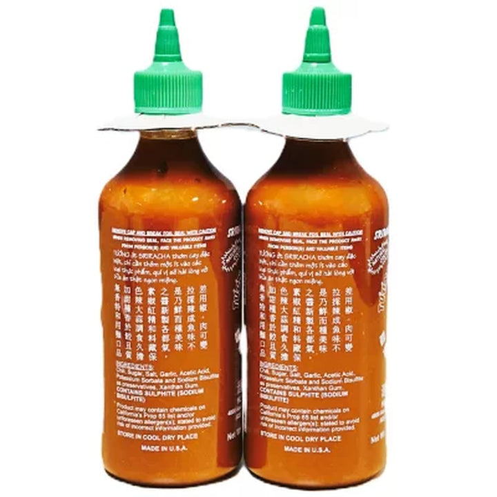 Huy Fong Sriracha Hot Chili Sauce, 17 Oz., 2 Pk.
