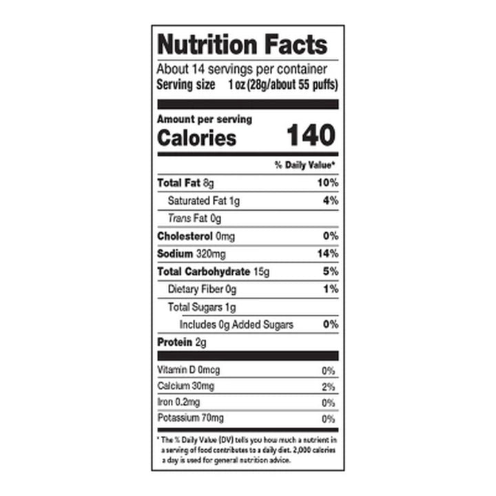 Sensible Portions Garden Veggie Taco Puffs, 13.5 Oz.