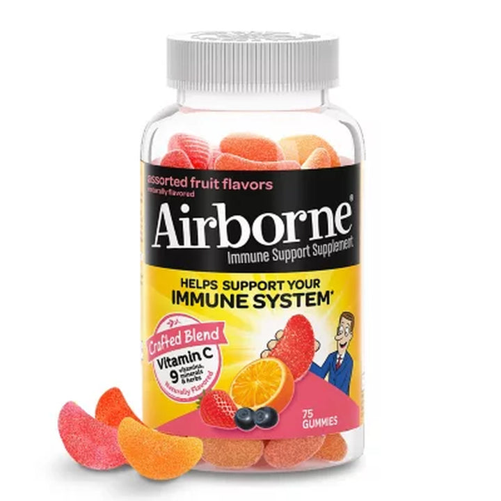 Airborne Vitamin C Gummies, 750 Mg, 75 Ct.