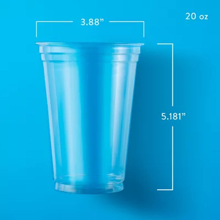 Member'S Mark Clear Plastic Cups, 20 Oz. 120 Ct.