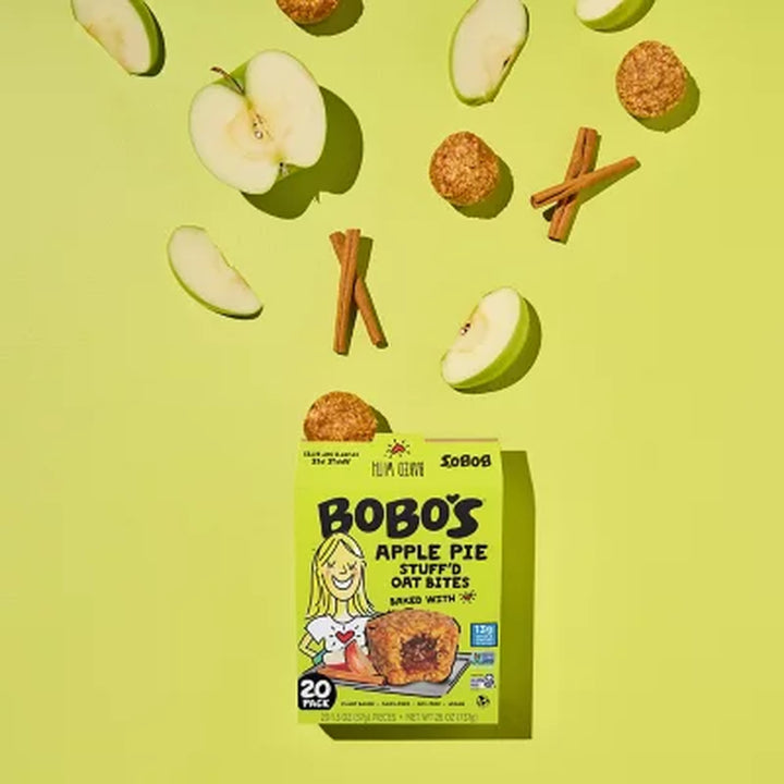 Bobo'S Apple Pie Oat Bites 20 Ct.