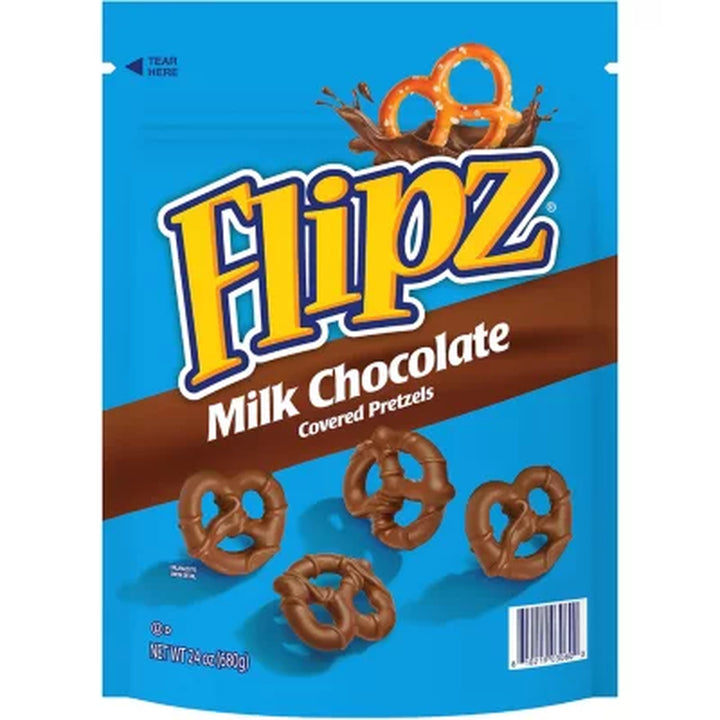 Flipz Milk Chocolate Covered Pretzels, 24 Oz.