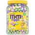 M&M'S Peanut Chocolate Pastel Easter Candy Jar 62 Oz.