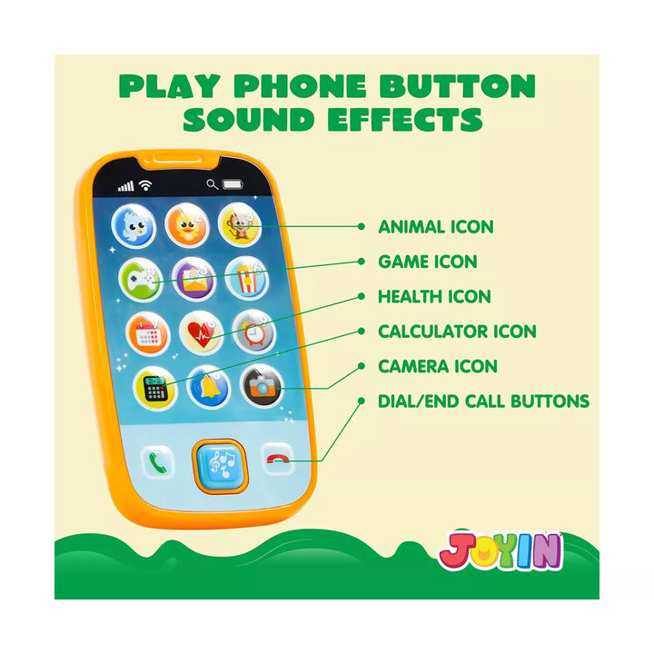 Syncfun Baby Toy Phone, Remote and Smartphone with Music, Fun Learning Musical Toys for Babies, Kids, Boys or Girls, Birthday Christmas Toys Gifts