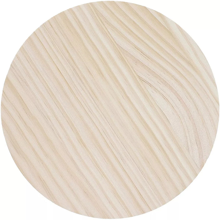 Bright Creations Unfinished Wood round Plaques for DIY Crafts (2 Pack), 8 Inches