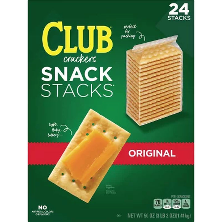 Kellogg'S Club Crackers Snack Stacks 2.08 Oz., 24 Pk.