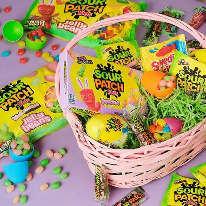 Sour Patch Kids & Swedish Fish Easter Gummy Candy, Variety Pack, 260 Pcs.