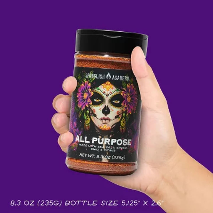 Spanglish Asadero All Purpose Seasoning 8.3 Oz.