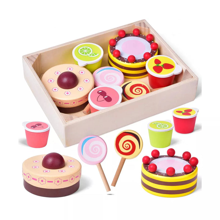 Fun Little Toys Wooden Desserts Set