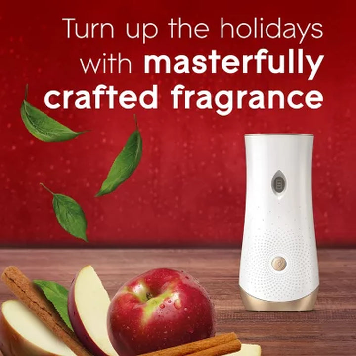 Glade Automatic Spray Air Freshener, Autumn Spiced Apple 1 Holder + 3 Refills